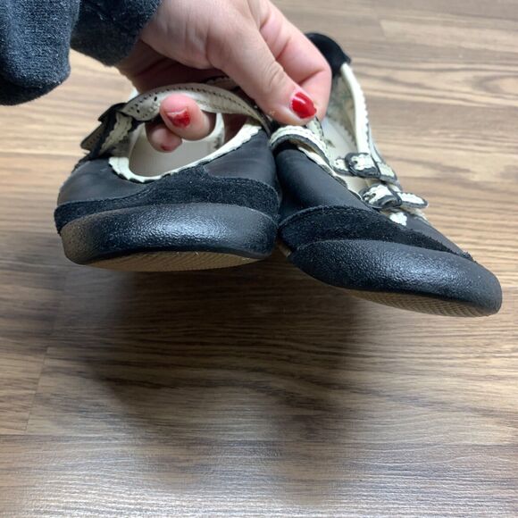 RARE Onitsuka Tiger Asics Ballet Flats Sneaker Mary Jane Style Women Size 9 - Picture 9 of 16